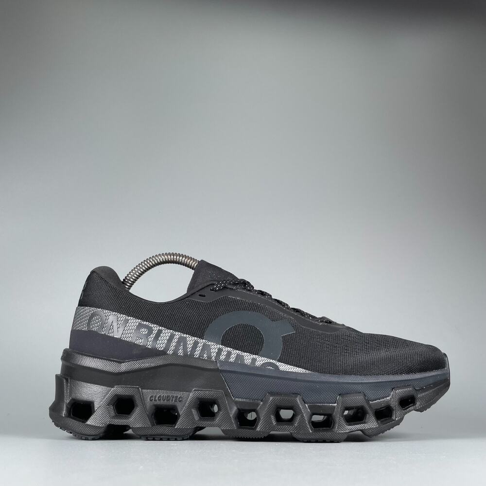 On Cloudmonster 2 Women's 9.5 Black/Eclipse Running Sneakers Athletic Shoes NEW - Picture 6 of 9